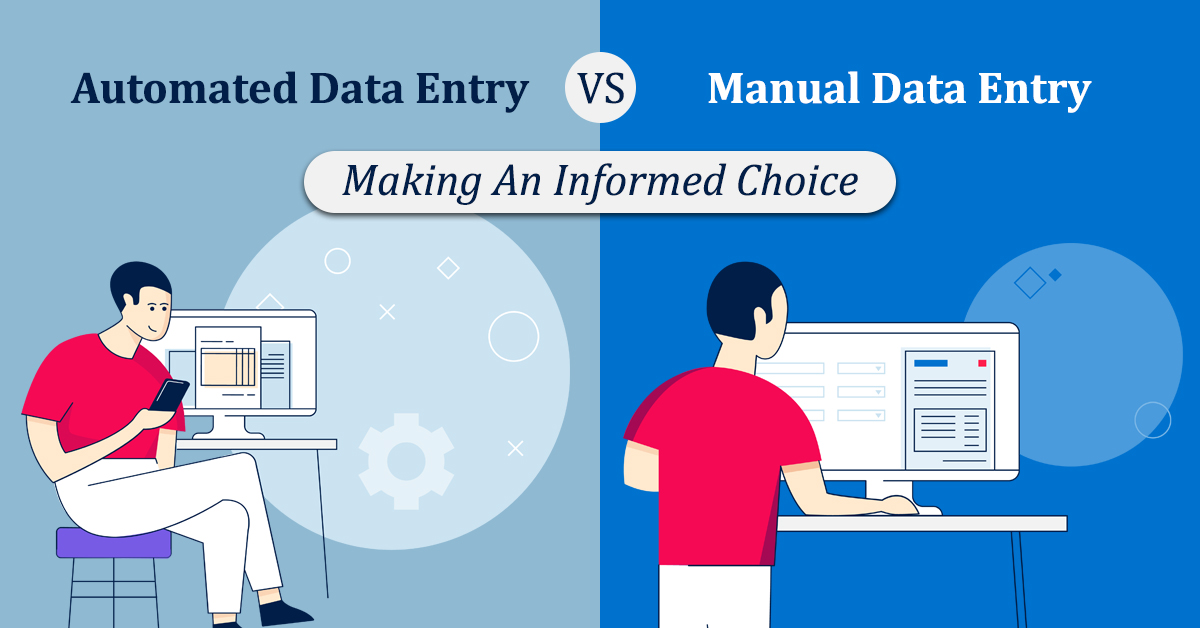 Manual data entry services