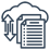 Data abstraction icon