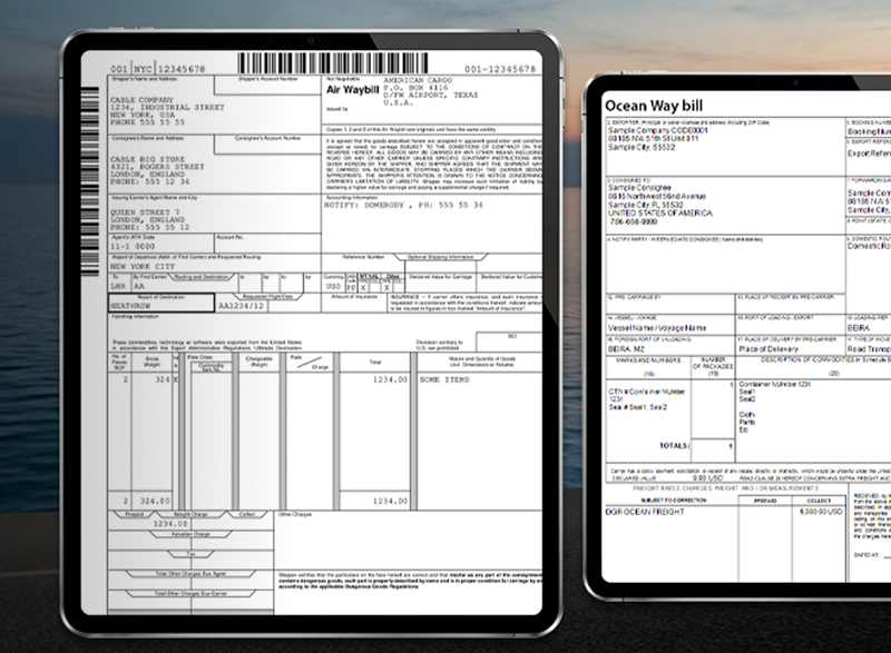 Freight Document Processing